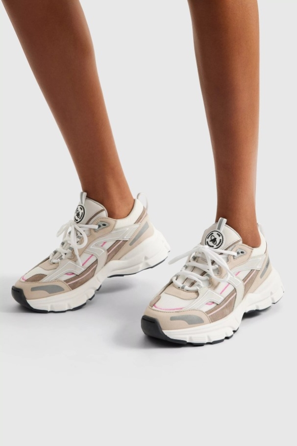 マラソン アールトレイル アクセル アリガト ベージュ ピンク