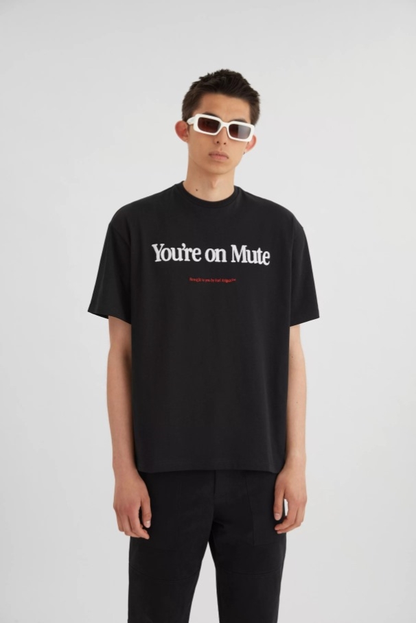 ミュートtシャツ 黒アクセル ありがとう