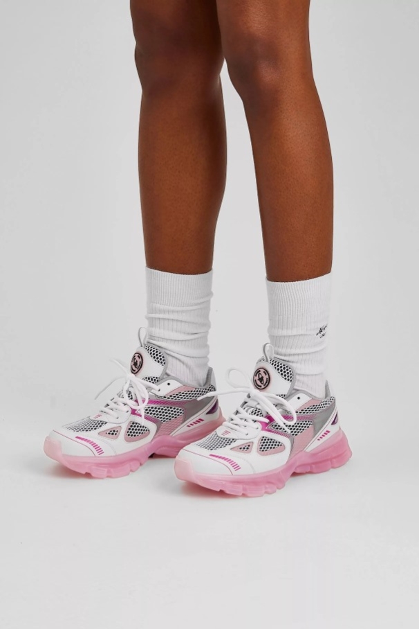 アクセルありがとうマラソンランナー ホワイトピンク