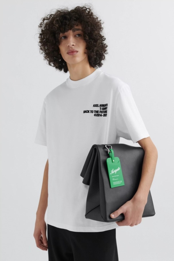 時代 T シャツ白アクセル Arigato