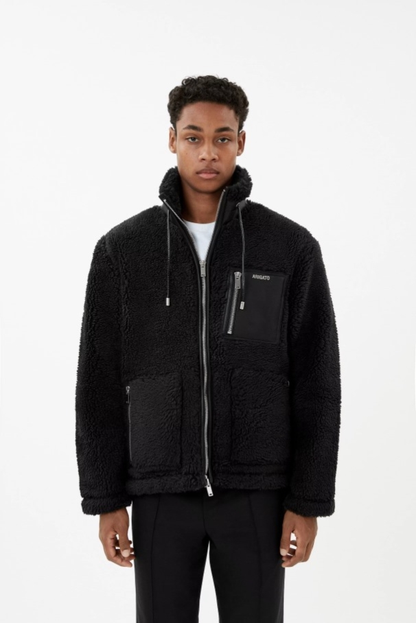 マイカ ジャケット アクセル アリガト ブラック