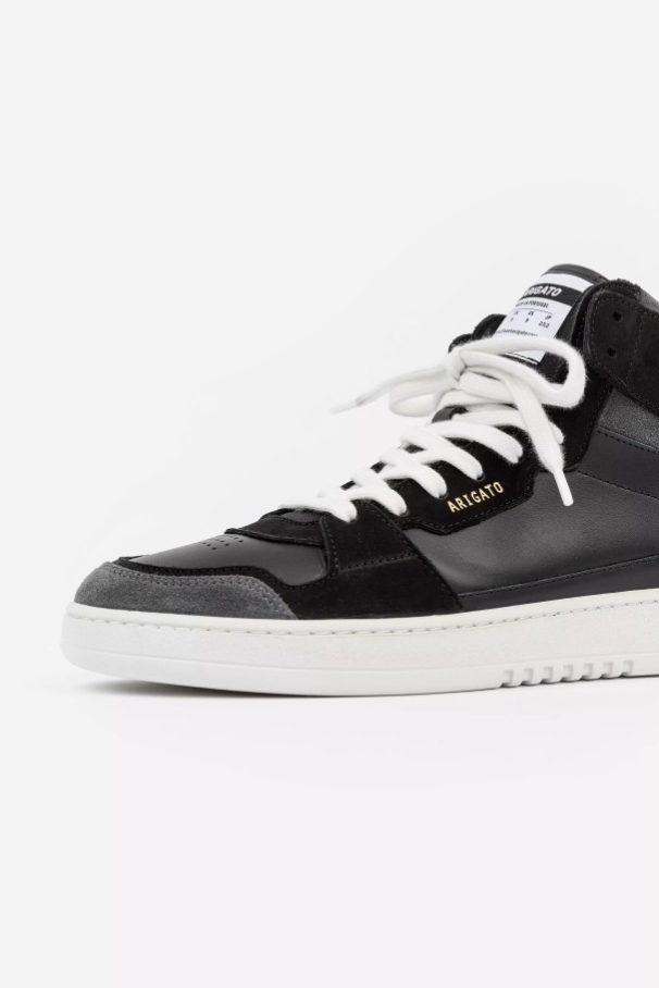 ダイス ハイ スニーカー ブラック グレー アクセル アリガト