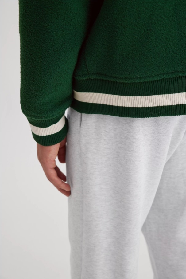 アクセル アリガト カレッジ グリーン オフコート ボンバー