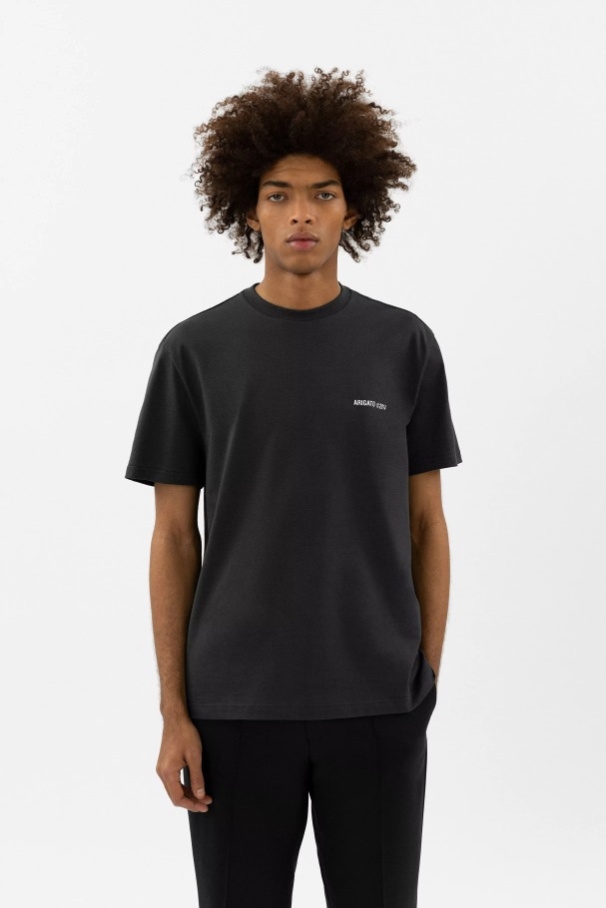 モノグラム Tシャツ アクセル アリガト フェード ブラック