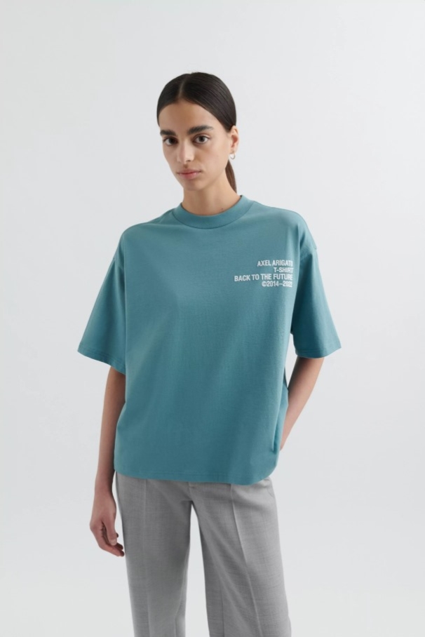 時代Tシャツライトペトロールブルーアクセルありがとう