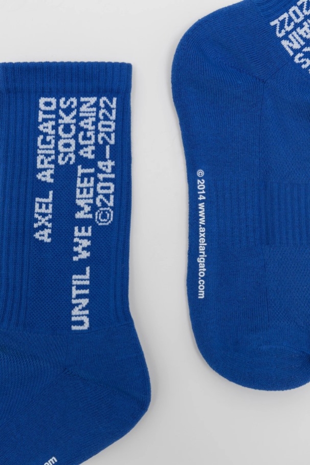 アクセル アリガト クライン ブルー また会う日まで ソックス