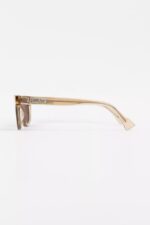 Alton D-frame サングラス トランスペアレント サンド ベージュ ブラウン Axel Arigato Japan - 画像 (2)