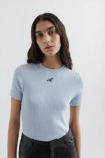 Axel Arigato オナーニットTシャツ ライトブルー - 画像 (4)