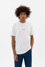 Axel Arigato ホワイト フォーカス ロゴ Tシャツ