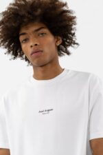Axel Arigato ホワイト フォーカス ロゴ Tシャツ - 画像 (4)