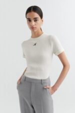 Axel Arigato Ecru オナーニットTシャツ - 画像 (4)