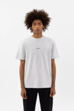 Axel Arigato Focus ロゴ Tシャツ ライトグレー Mﾨﾦlange