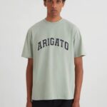 アクセル アリガト カレッジ ロゴ Tシャツ ベルギーブロック