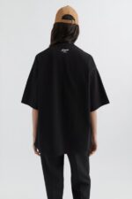 アクセル アリガト ブラック フォーミュラ オーバーサイズ Tシャツ - 画像 (2)