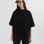 アクセル アリガト ブラック フォーミュラ オーバーサイズ Tシャツ
