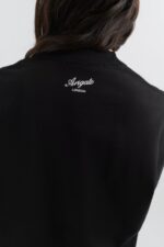 アクセル アリガト ブラック フォーミュラ オーバーサイズ Tシャツ - 画像 (5)