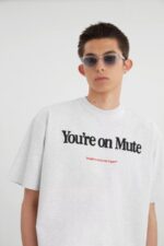アクセルありがとうミュートtシャツライトグレーメランジ - 画像 (3)