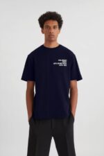 エスケープアクセル Tシャツ 紺 Axel Arigato