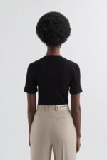 オナー ニット Tシャツ アクセル アリガト ブラック - 画像 (6)