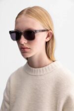 ジェット スクエア サングラス ライトグレー グレー アクセル アリガト - 画像 (3)