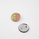 ラウンド ありがとうピン キャメル ベージュ アクセル Arigato Japan