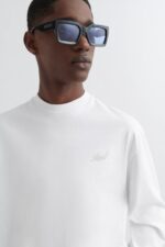 定番の長袖tシャツ 白アクセル ありがとう - 画像 (2)