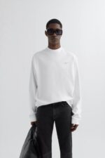 定番の長袖tシャツ 白アクセル ありがとう